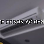 Kode Error AC Denpoo