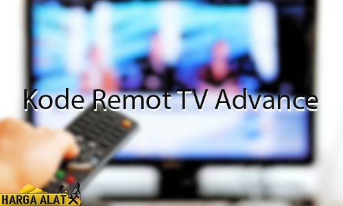Kode Remot TV Advance