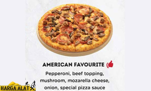 Pizza american favorite isinya apa