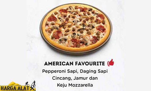 Harga American Favourite Pizza Hut