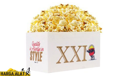 Harga Popcorn di XXI Cafe