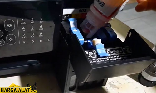 Cara Mengisi Tinta Printer Epson L5190 Langsung