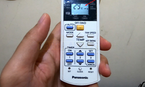 Berhasil Merubah Ukuran Suhu AC Panasonic