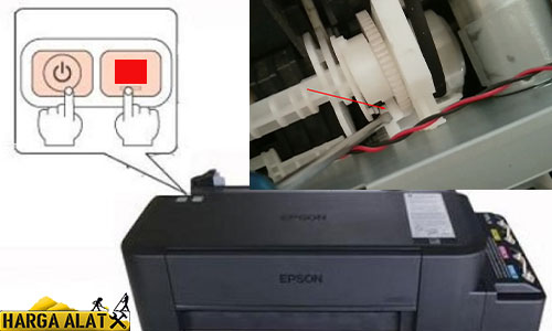 Cara Mengatasi Printer Epson L120 Lampu Merah Menyala