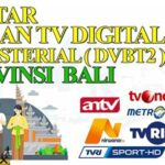 Daftar Frekuensi TV Digital Bali Terlengkap
