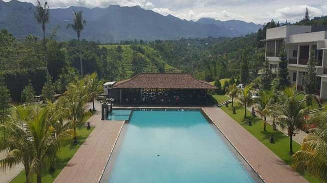 Jimmers Mountain Resort Villa Murah di Puncak Ada Kolam Renang