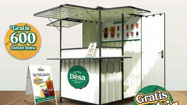 Paket Booth Container